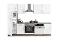 Kitchen Unit Judith White High-Gloss Lacquer W/H/D: approx. 280x212x60 cm