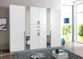 Wardrobe Vanea White W/H/D: approx. 270x210x58 cm