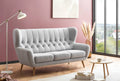 Sofa Falun Light Gray W/H/D: approx. 187x101x95 cm