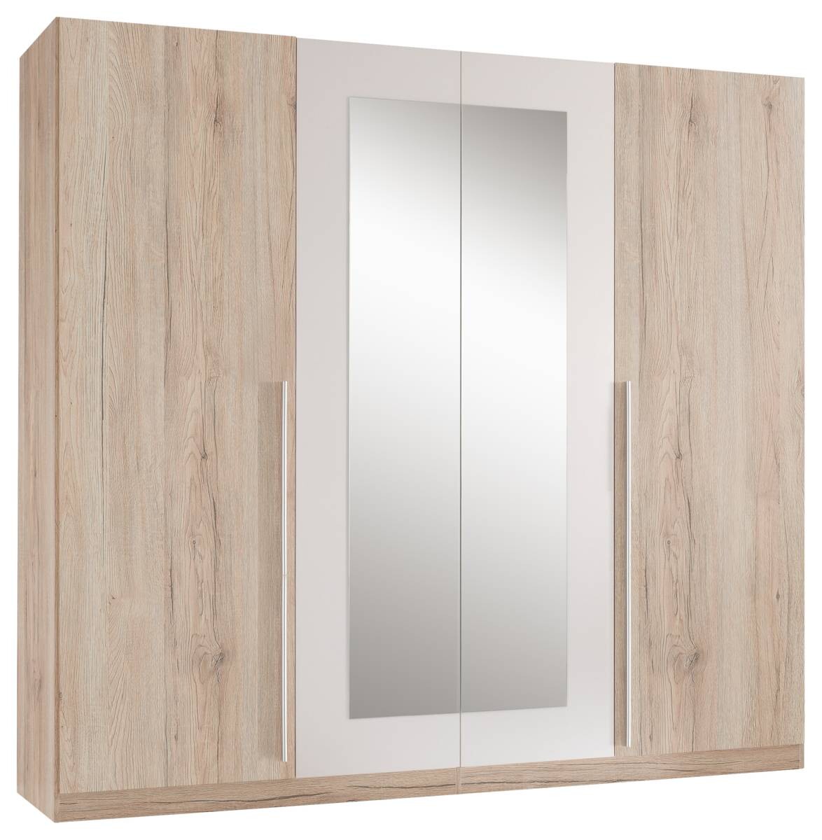 Wardrobe Cano San Remo Oak-Effect W/H/D: approx. 228x213x62 cm