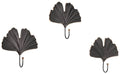 Coat Hooks Merle Black Gold-Effect Metal W/H/D: approx. 15x15x4 cm