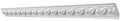 Decorative Molding White L: approx. 98 cm