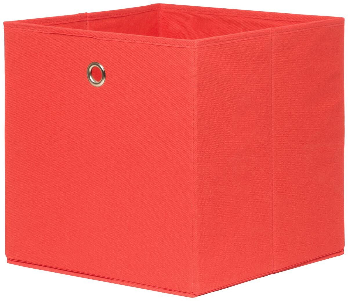 Fabric Storage Box Red W/H/D: approx. 32x32x32 cm