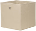 Fabric Storage Box Beige W/H/D: approx. 32x32x32 cm