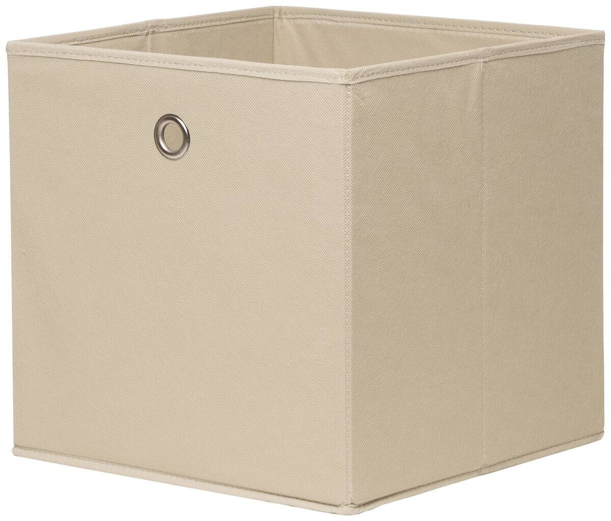 Fabric Storage Box Beige W/H/D: approx. 32x32x32 cm