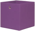 Fabric Storage Box Purple W/H/D: approx. 32x32x32 cm