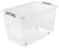 Storage Box Transparent W/H/L: approx. 38x35.5x59 cm
